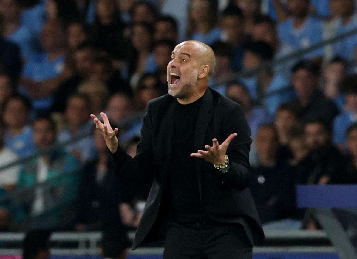 Manchester City campeón: El tremendo abrazo de Haaland y Pep; Lukaku junto a Lautaro destrozados tras perder la Champions