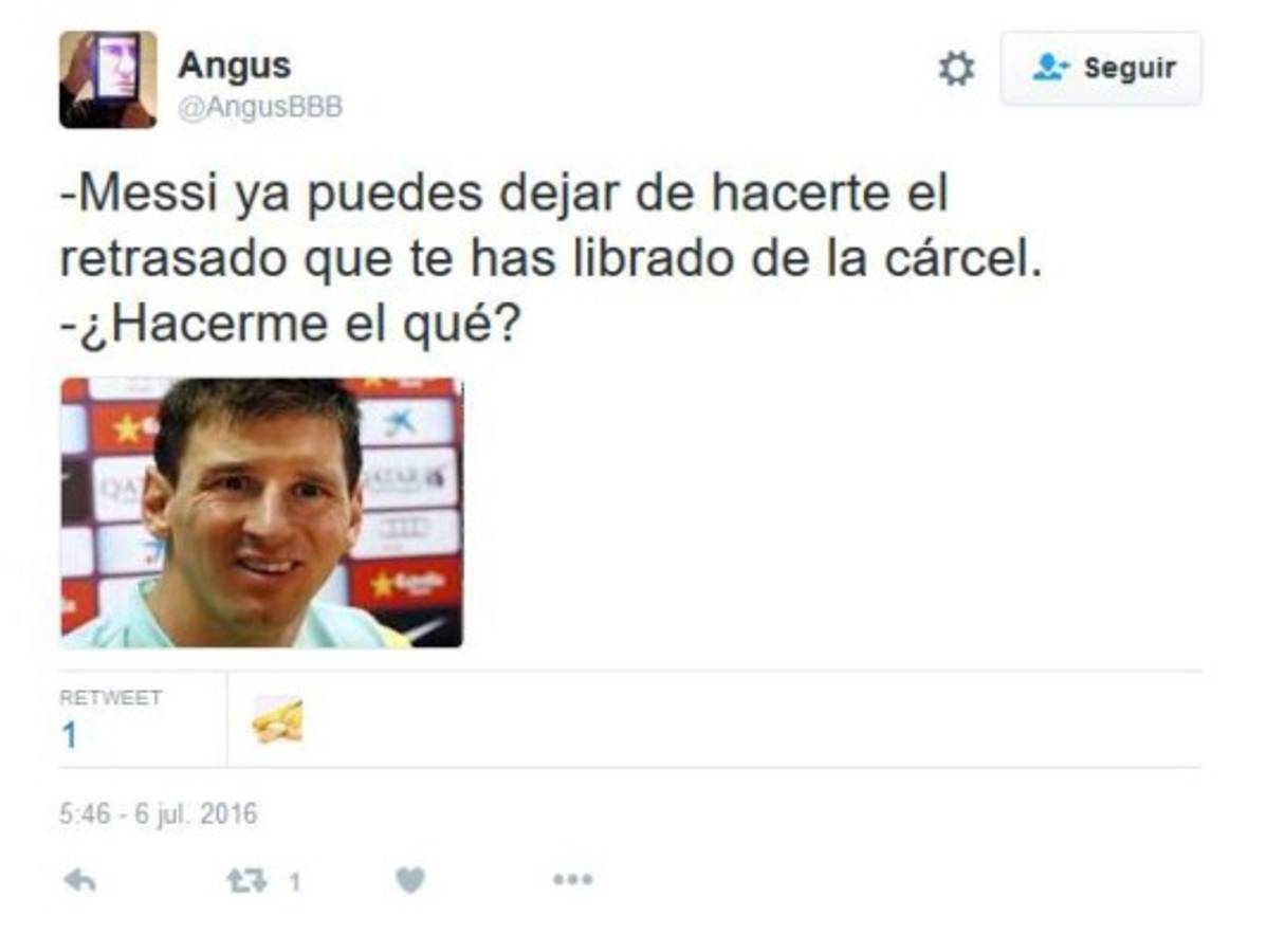 Fotos: Las crueles burlas sobre la condena a prisión de Leo Messi