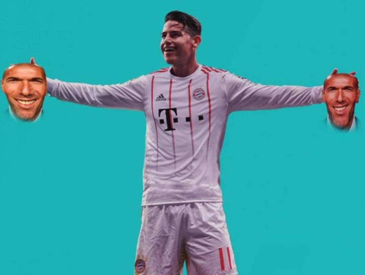 James espera a Zidane: Los tremendos memes previo al Bayern Munich-Real Madrid