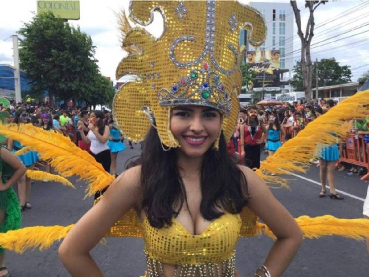¡Bellísimas! Las lindas chicas que se robaron las miradas en el carnaval de SPS