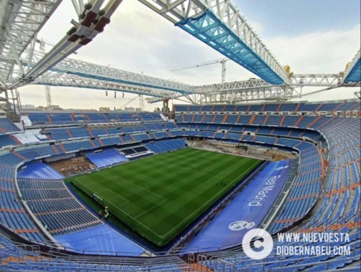 Esto pasa mientras el Real Madrid juega: la construcción 'escondida' debajo del Santiago Bernabéu