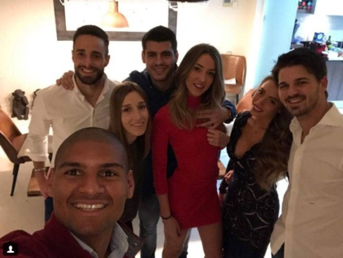 IMPERDIBLE: Así recibieron el año 2017 las máximas estrellas del fútbol