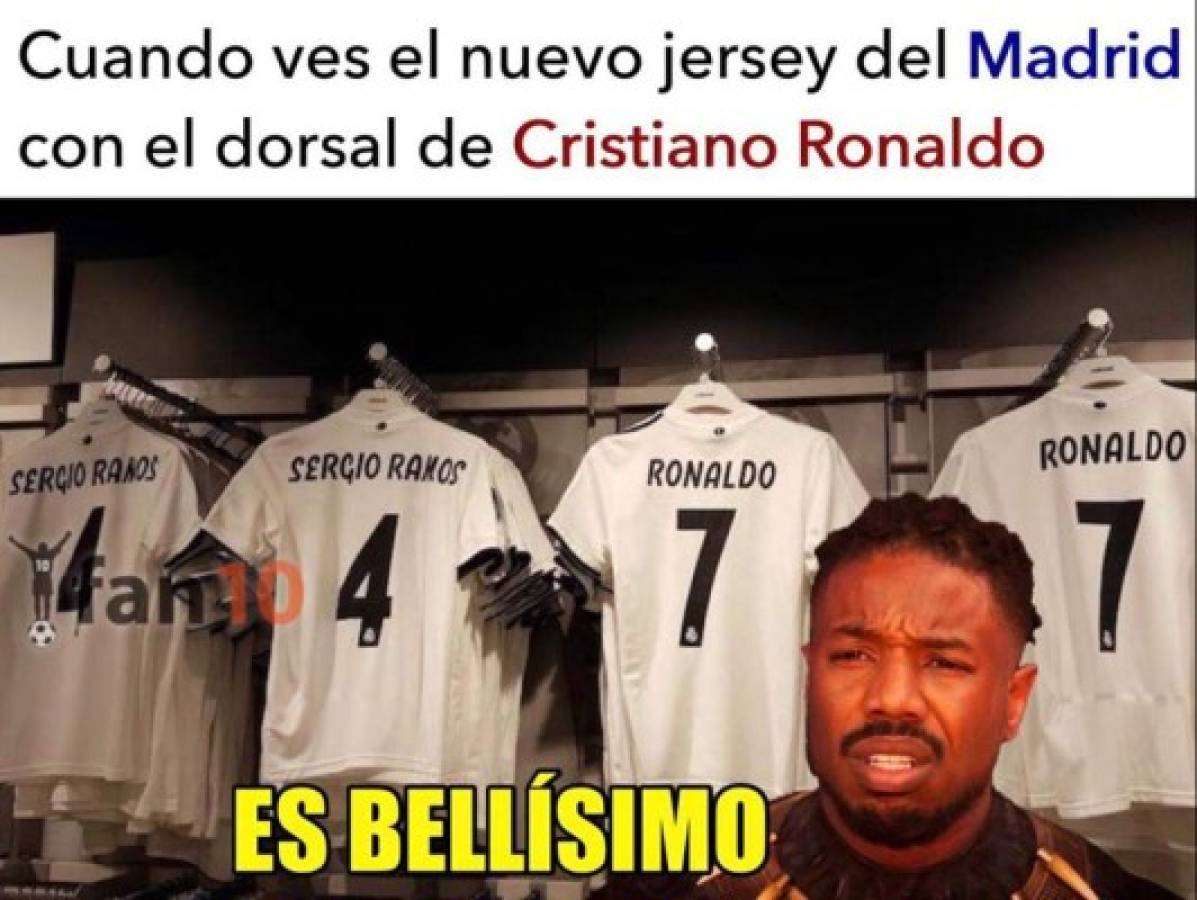 Burlas al Real Madrid: Los memes del traspaso de Cristiano Ronaldo a la Juventus