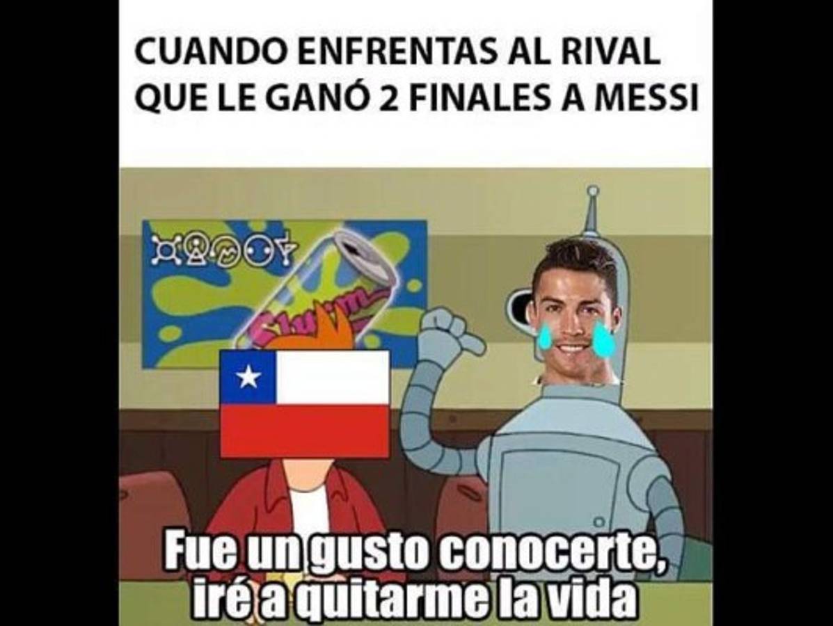 ¡NO LO PERDONAN! Los memes que atacan a Cristiano por quedar eliminado ante Chile