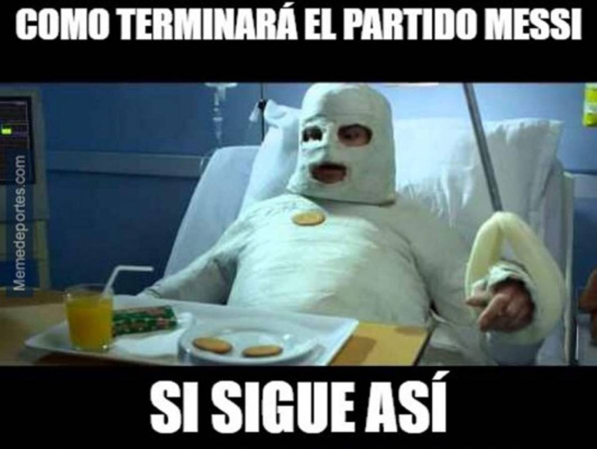 Los memes que siguen sobre Messi y su celebración en el Bernabéu