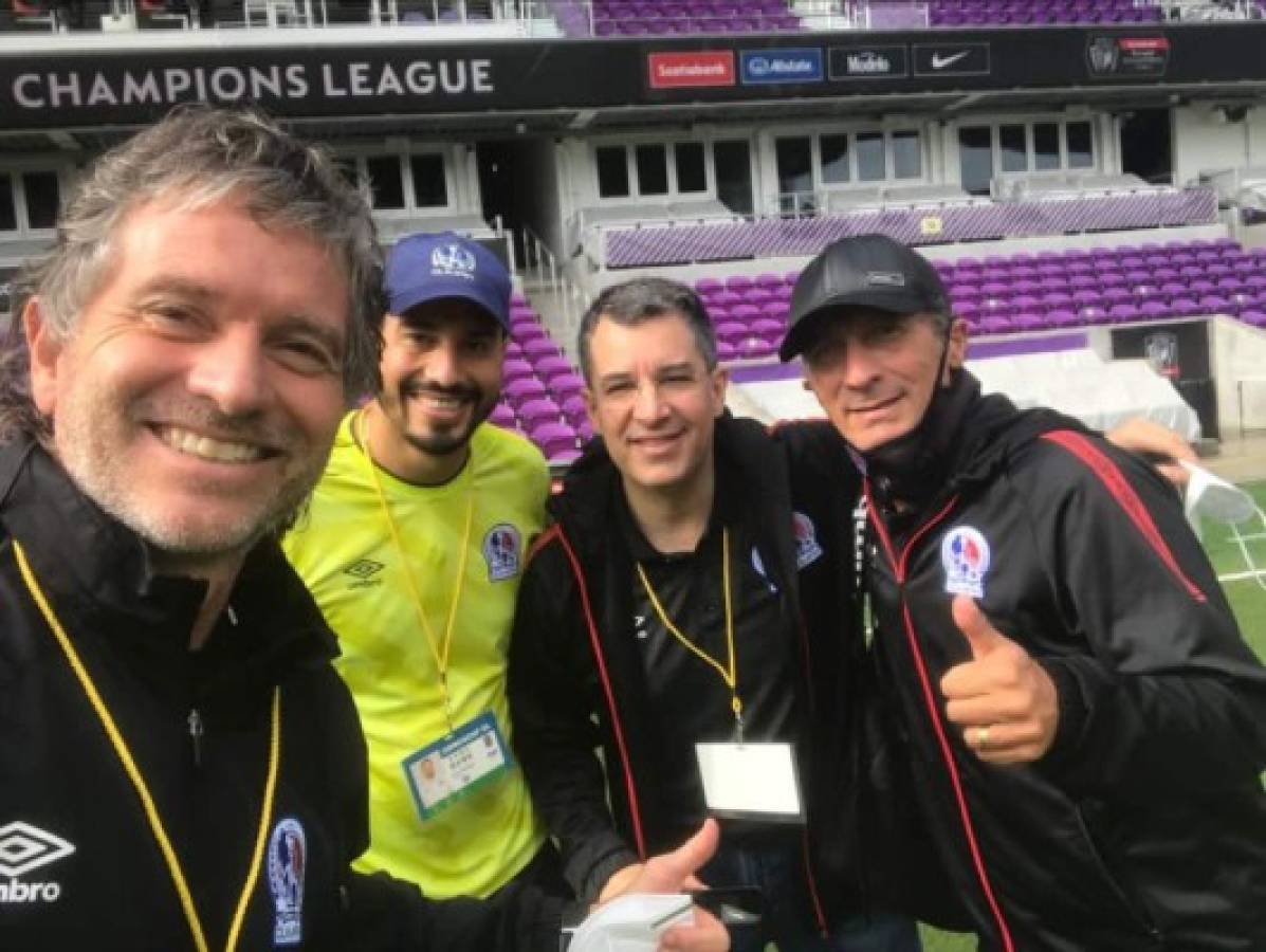 ¡Habitación de Arboleda y una linda vista! El interior del Olimpia previo a choque contra Montreal Impact