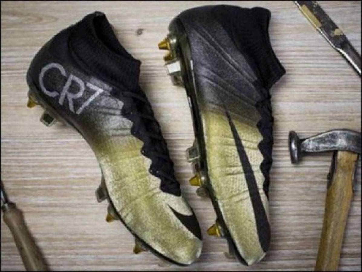 Mejor Identificar estafador FOTOS: Los nuevos Mercurial CR7 Rare Gold de Cristiano Ronaldo