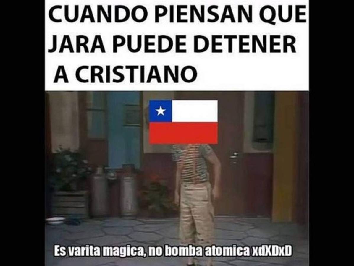 ¡NO LO PERDONAN! Los memes que atacan a Cristiano por quedar eliminado ante Chile