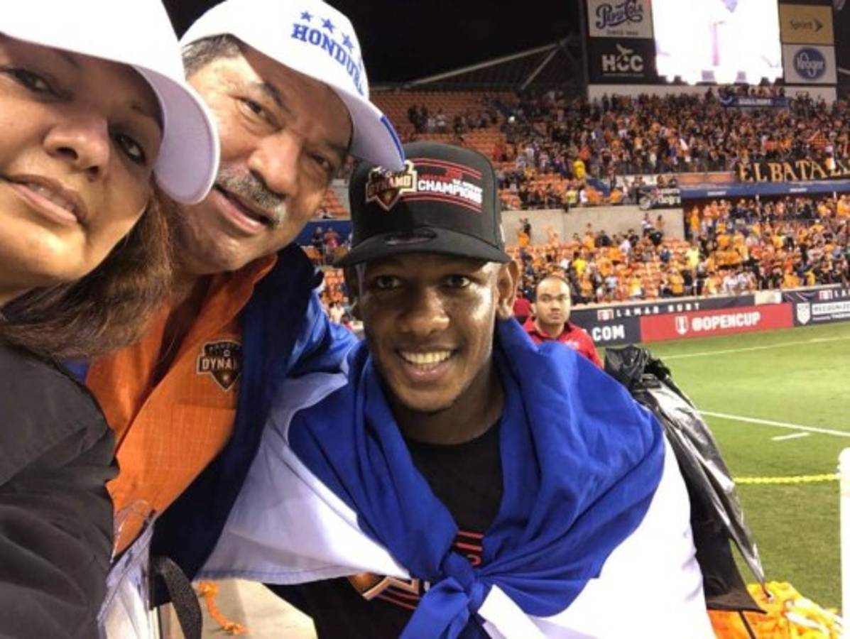 Así celebraron los hondureños y el Houston Dynamo el título de Copa