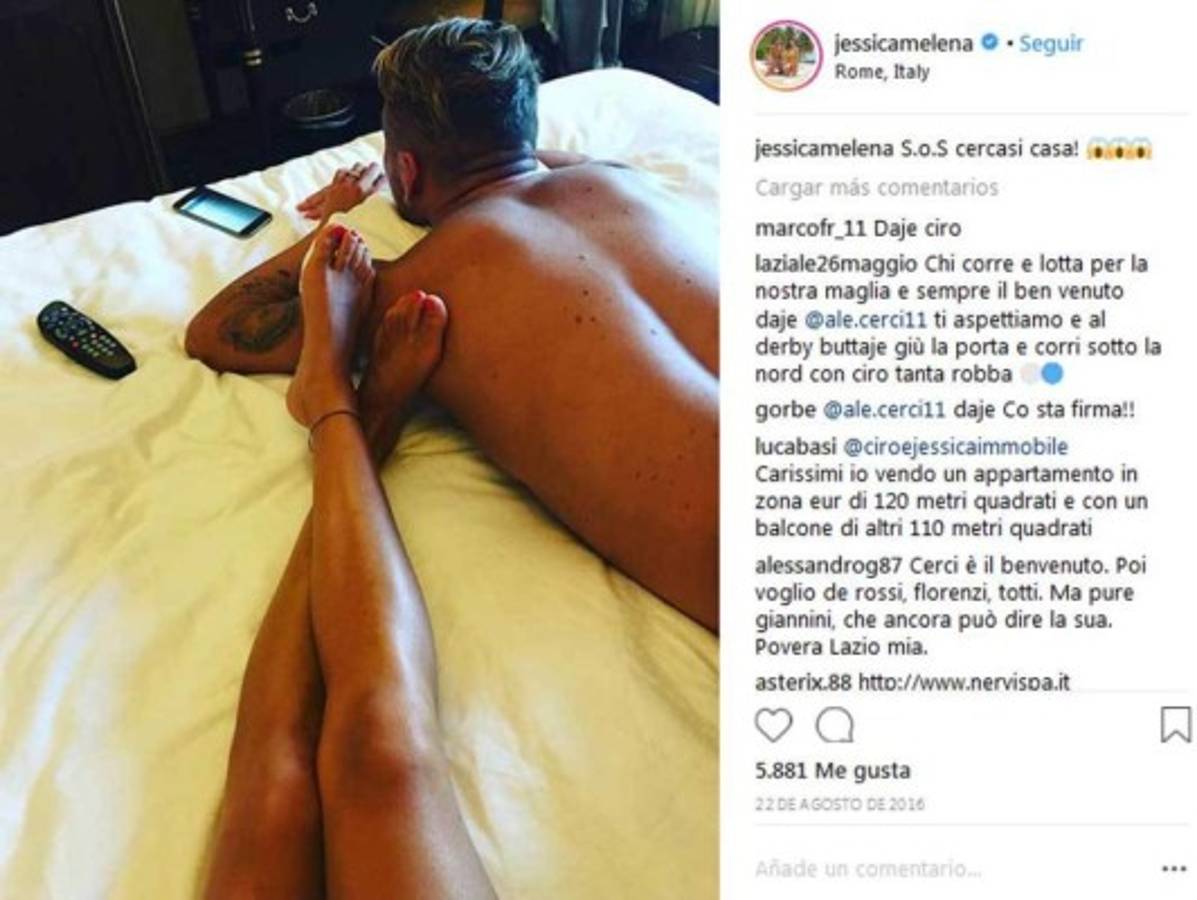 Jessica Melena, 'desesperada' por el vicio del FIFA de Ciro Immobile