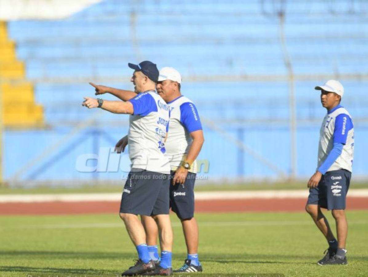 FOTOS: !Se completó la Selección de Honduras y Coito ya trabaja la táctica!