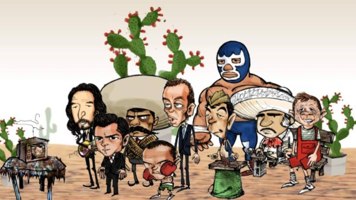 DIEZ-Cómics: Chicharito paralizó México con su doblete