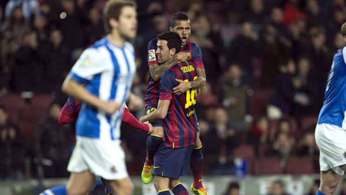 Sin brillo, el Barcelona acaricia la final de Copa