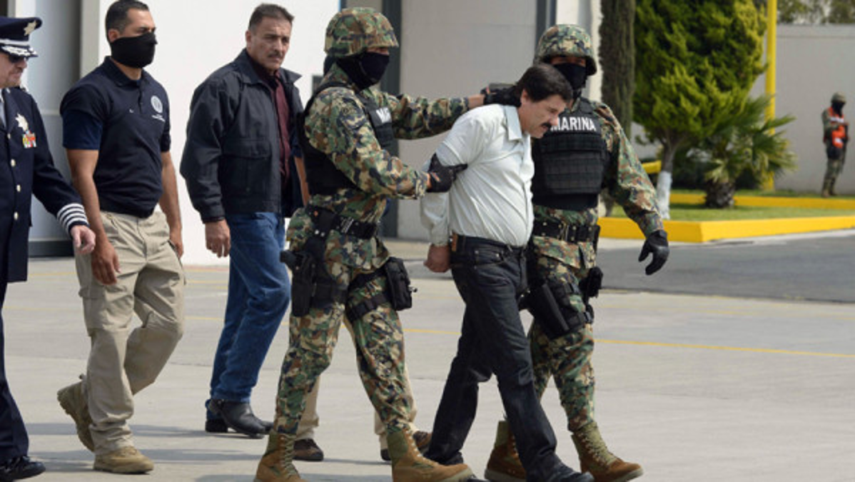 VIDEO: Primeras imágenes del Chapo Guzmán tras su captura