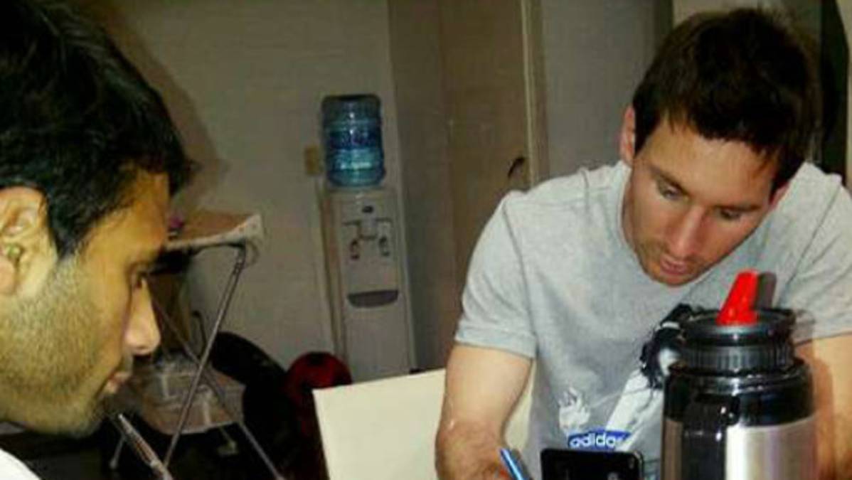 Mirá cómo pasa sus vacaciones Leo Messi