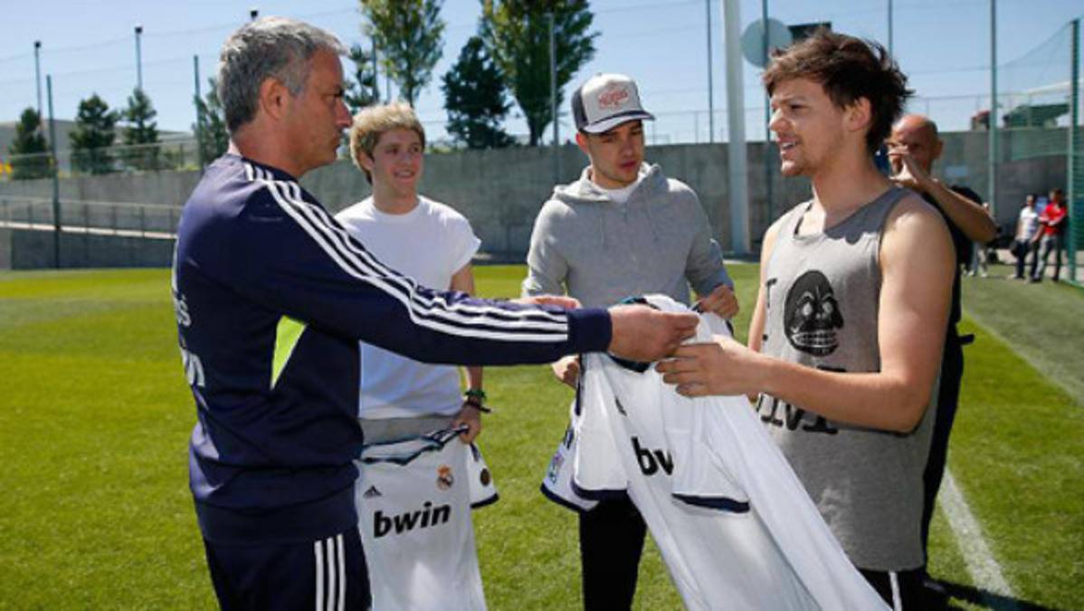 'One Direction” visitó entrenamiento de Real Madrid