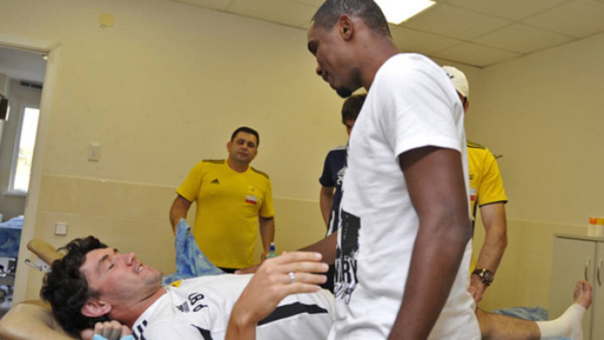 El golazo de Eto'o, gana 77 mil dólares al día en Rusia