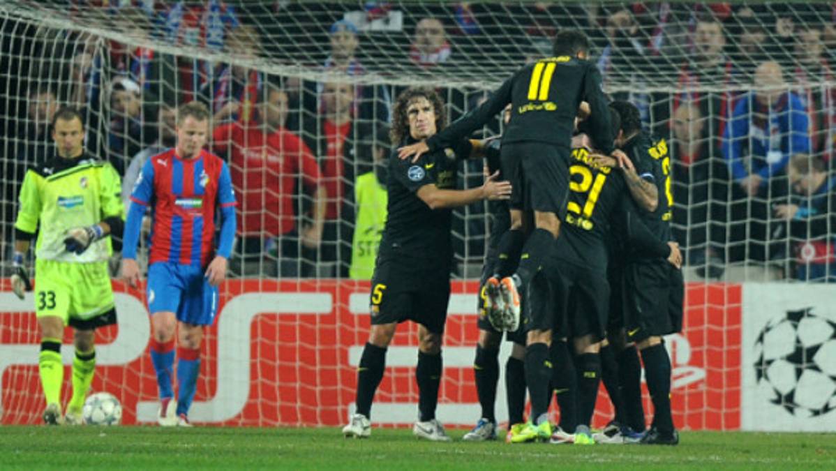 Barcelona golea y se mete a los octavos