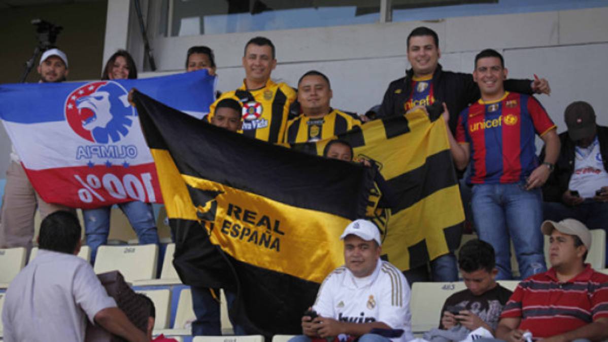 El color del Olimpia-Real España