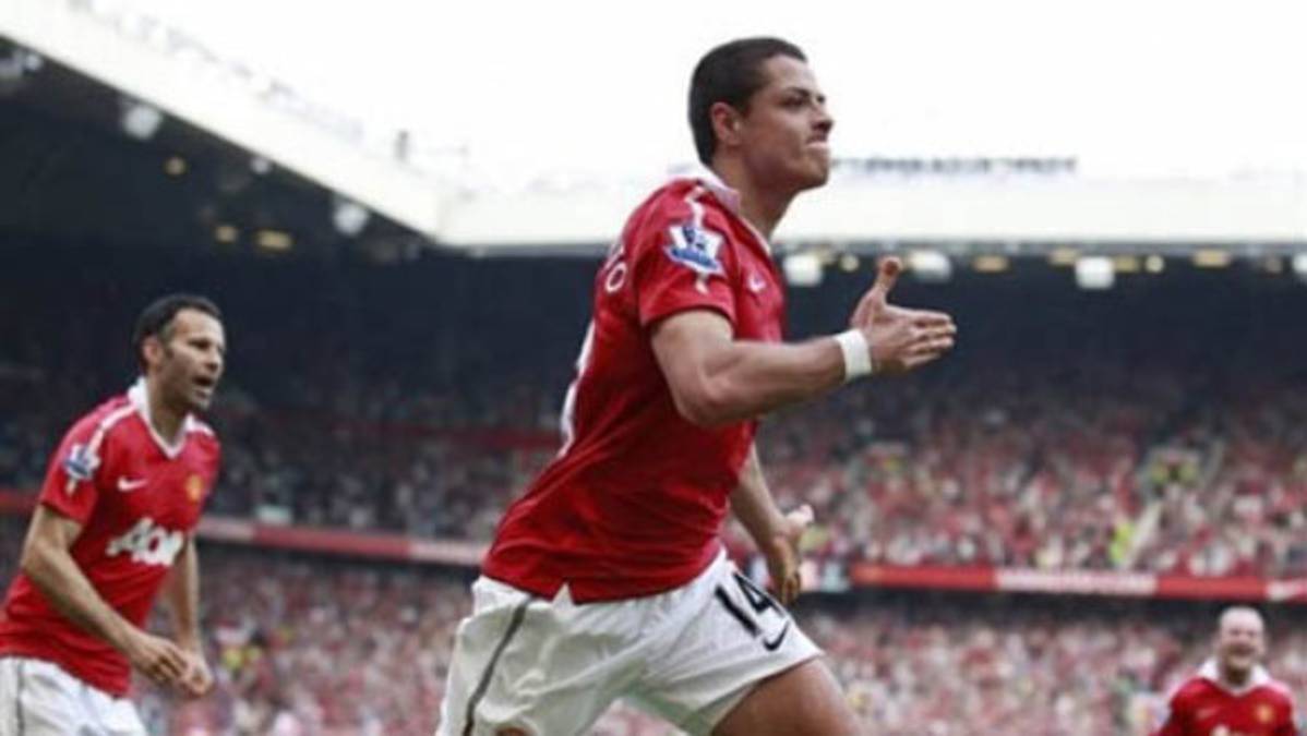 'Chicharito' le da triunfo al Manchester