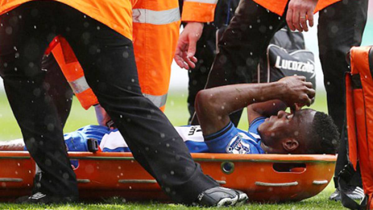 Maynor Figueroa, lesionado y ovacionado