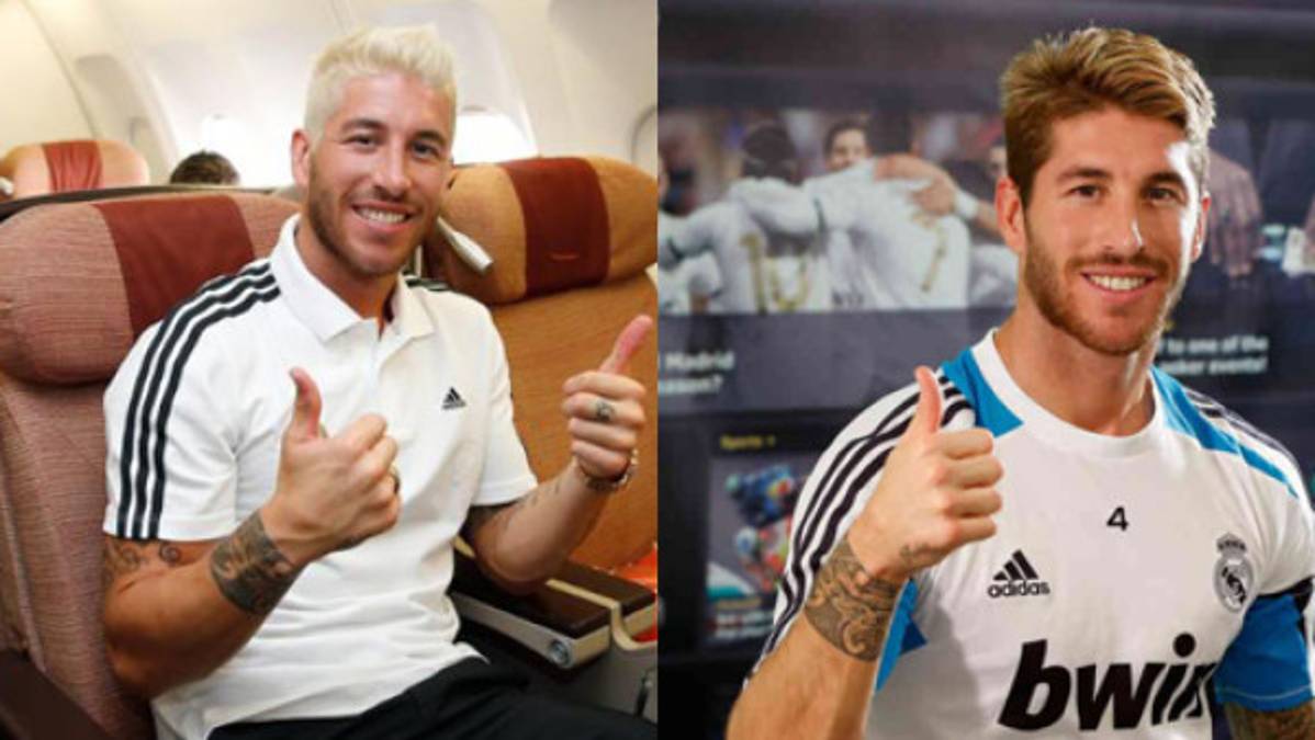 Sergio Ramos sorprendió con radical cambio de 'look”