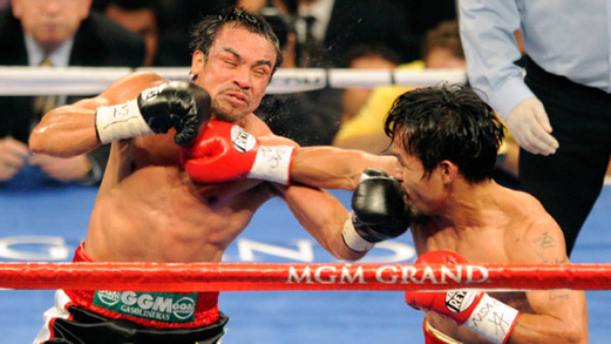 Pacquiao le ganó a Márquez con polémica