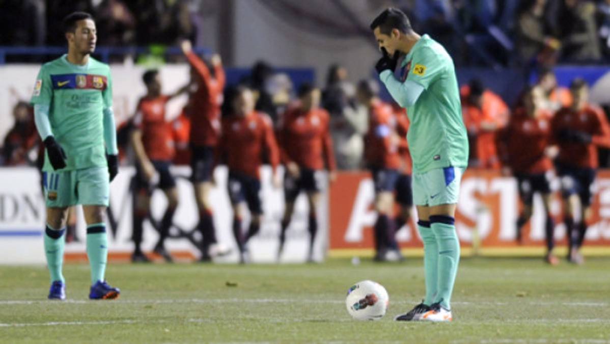 Sorpresa: ¡Barcelona pierde con Osasuna!
