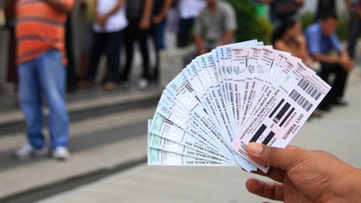 Solo 200 boletos para aficionados ticos