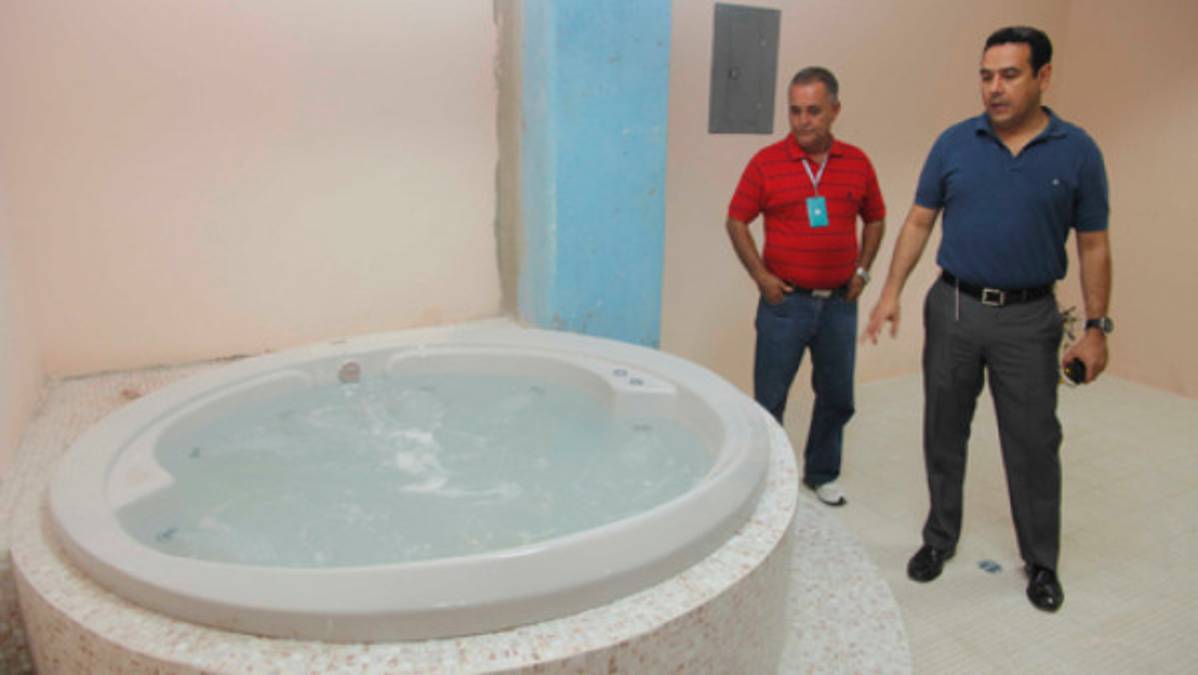 Casi listos los camerinos del Olímpico