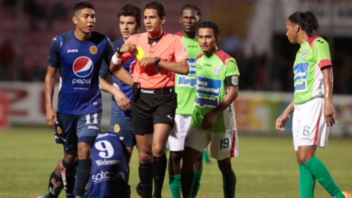 Motagua le gana al Marathón en un final lleno de polémica