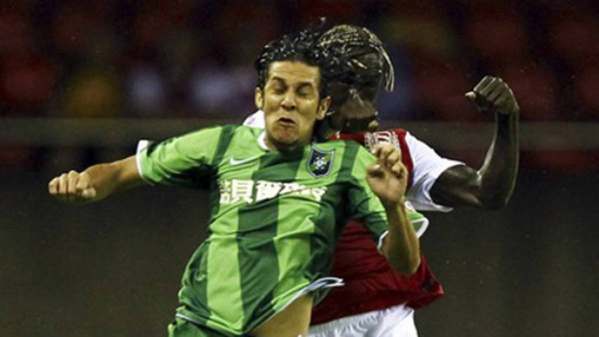 Randy Diamond debutó ante Arsenal