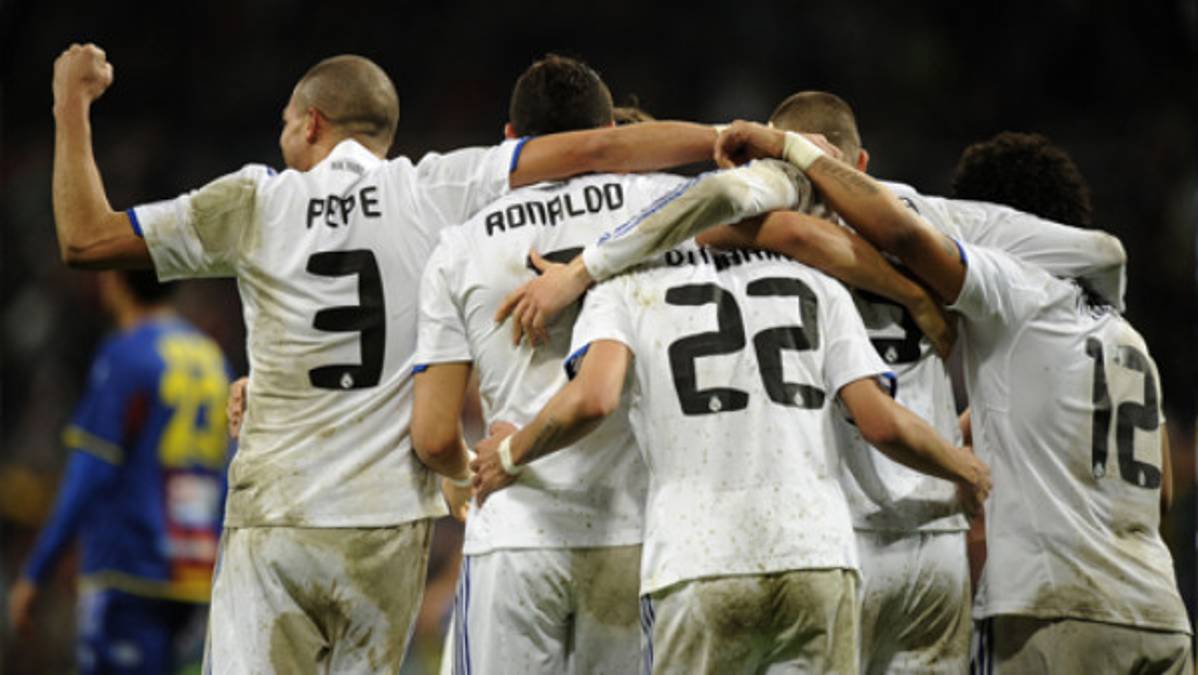 Real Madrid humilló 8-0 al Levante