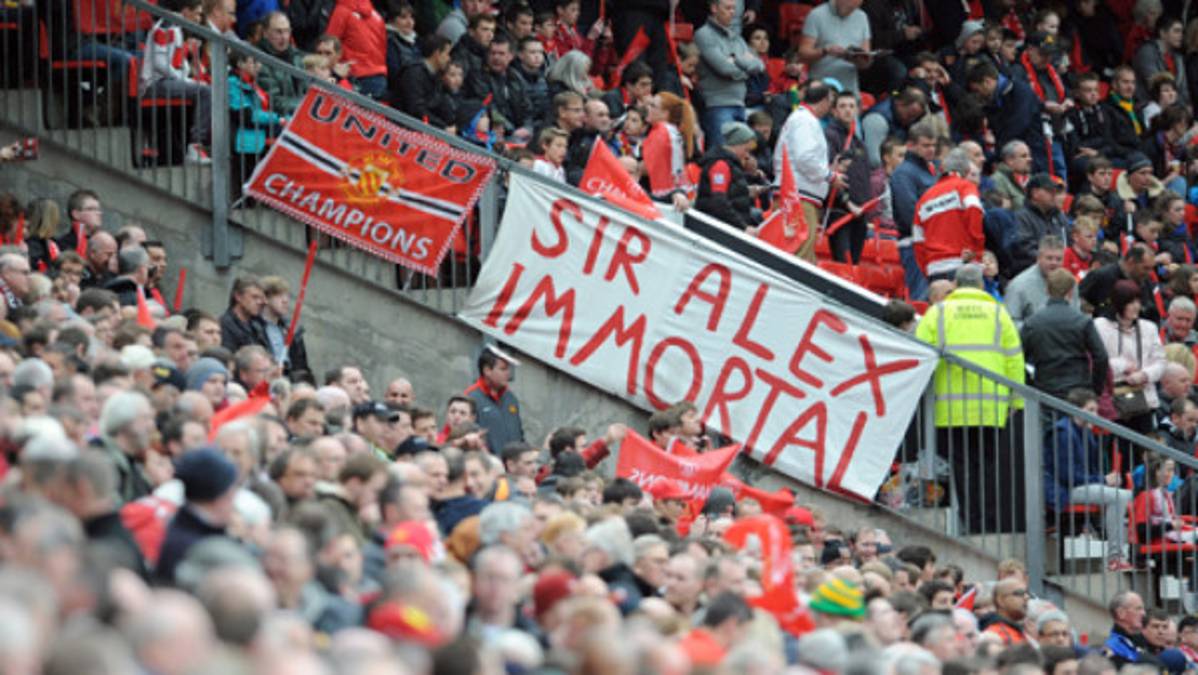 Monumental despedida da Old Trafford a Alex Ferguson