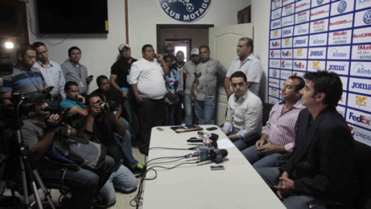 Motagua presentó a Diego Vásquez como su nuevo entrenador