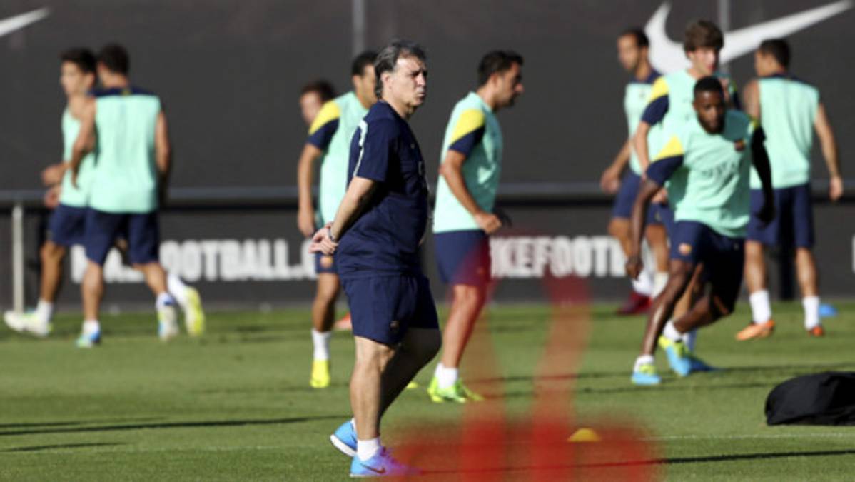 En marcha era 'Tata” Martino en Barcelona