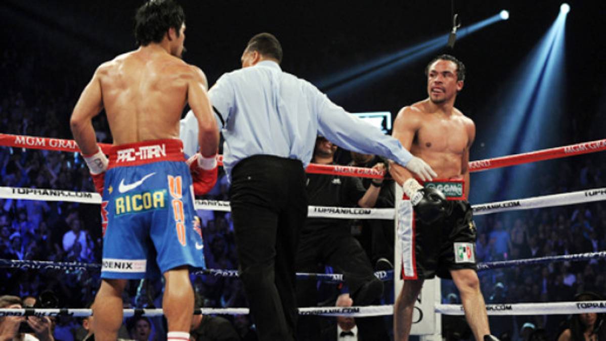 Pacquiao le ganó a Márquez con polémica