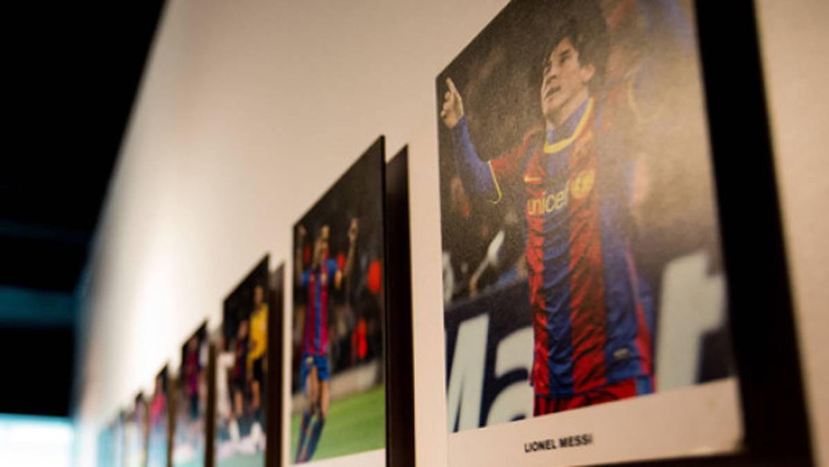 Messi ya tiene su espacio exclusivo en el Museo del Barcelona
