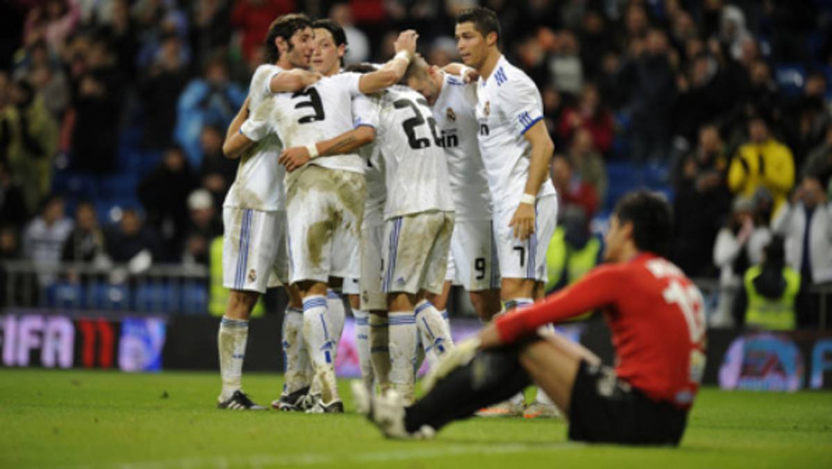 Real Madrid humilló 8-0 al Levante