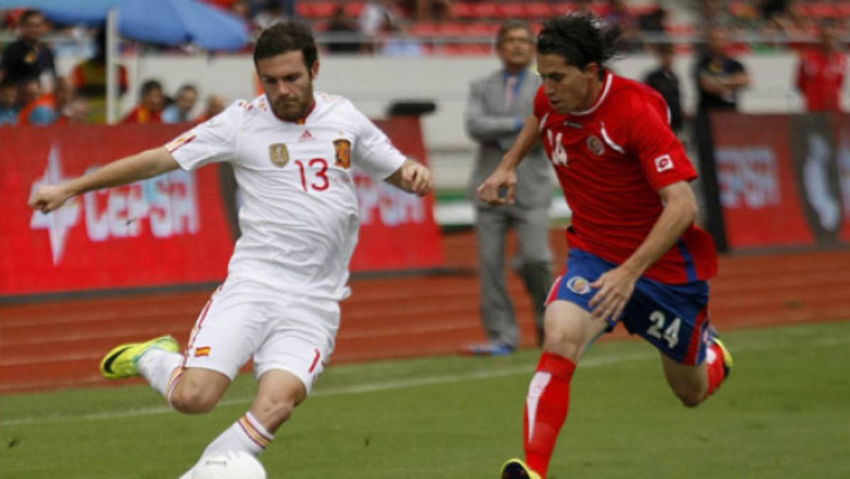 España frustró la alegría de Costa Rica