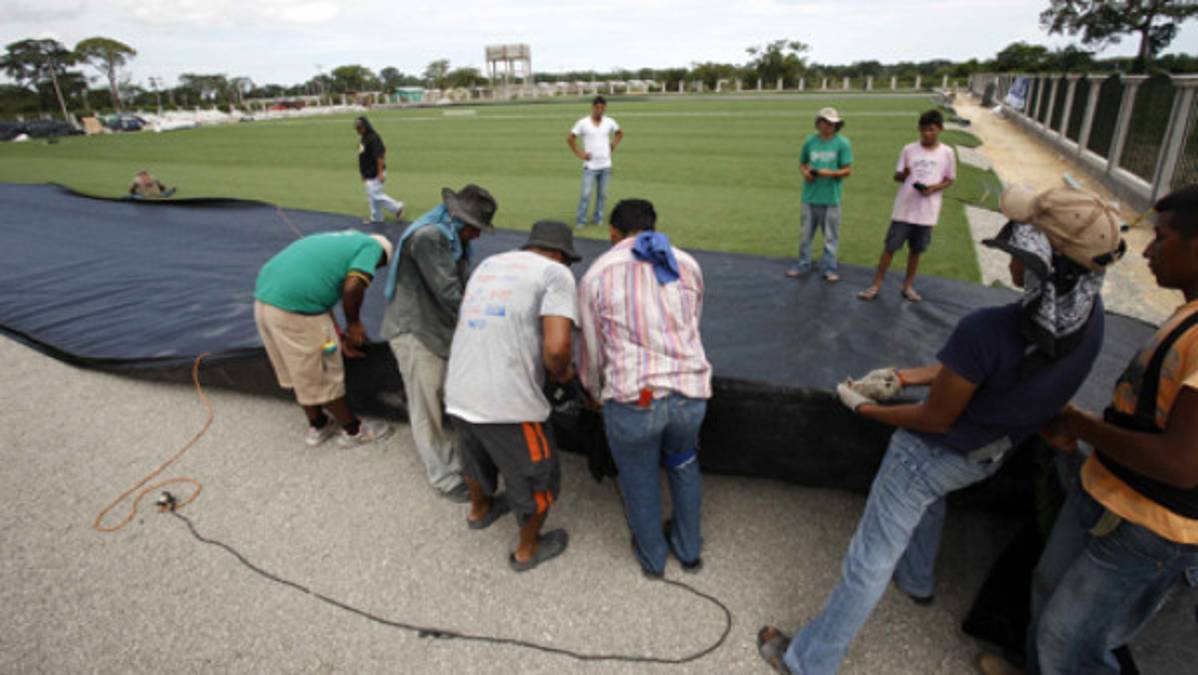 Así luce el complejo 'Wilson Palacios'