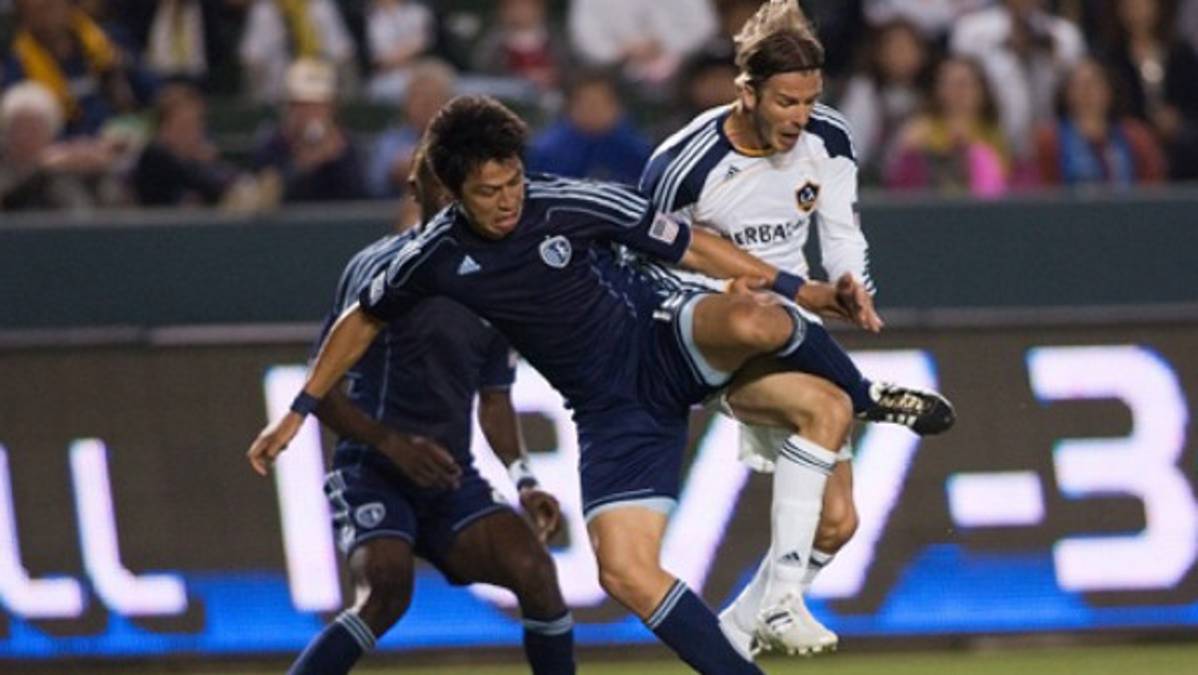 Hondureños tuvieron el privilegio de enfrentar a David Beckham