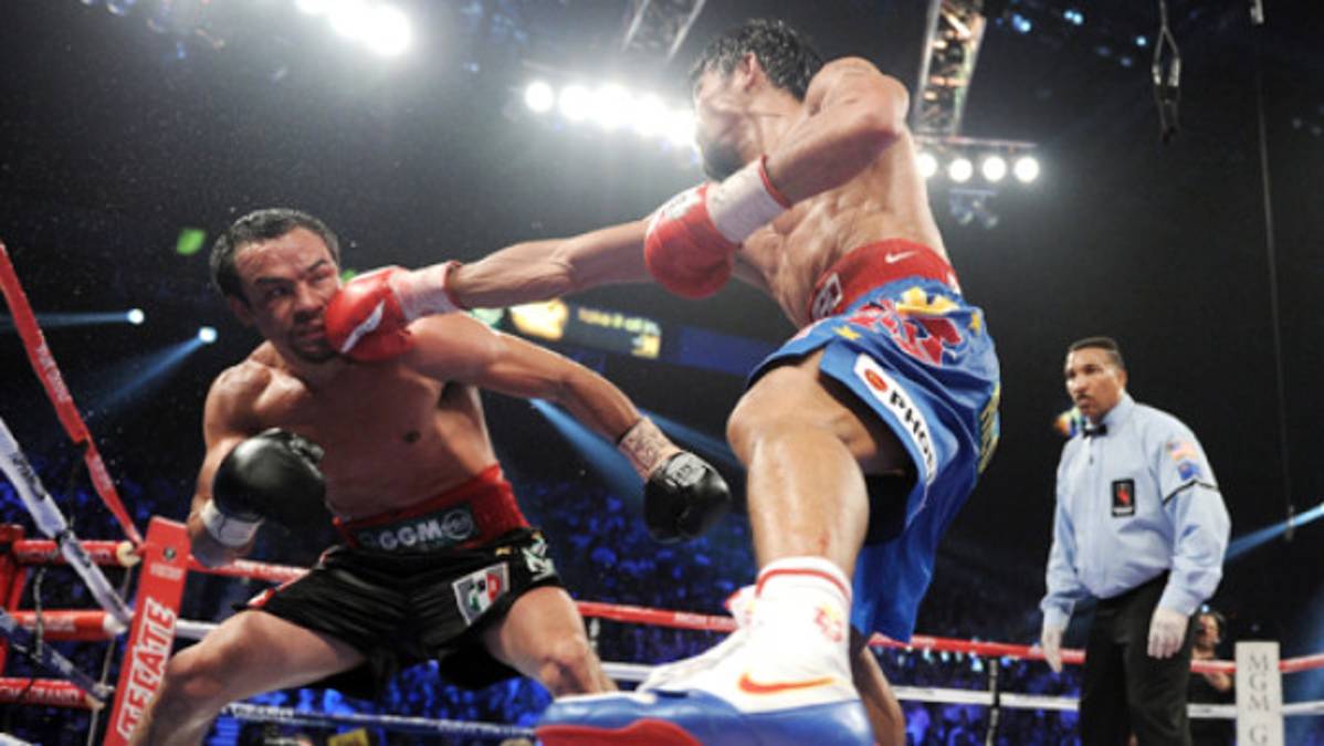 Pacquiao le ganó a Márquez con polémica