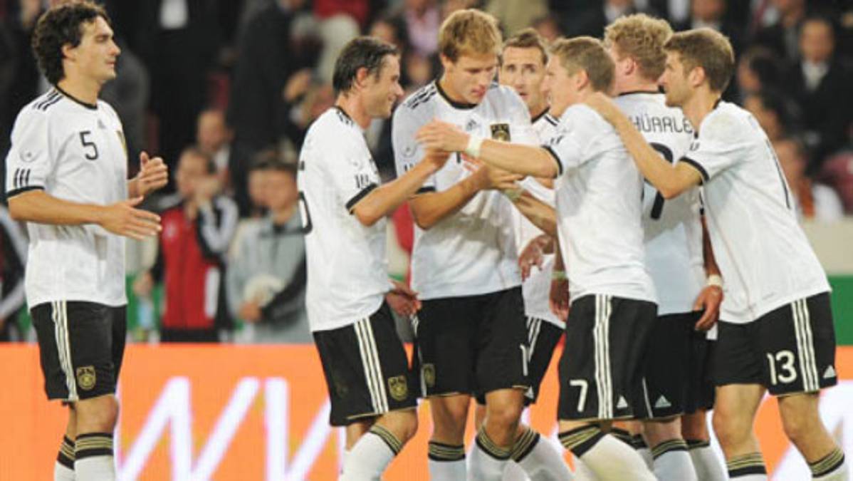 Alemania manda derrotado a Brasil