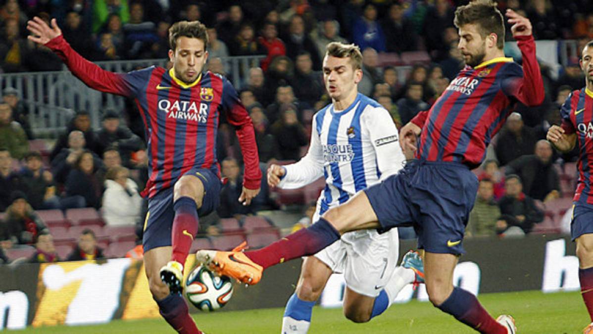 Sin brillo, el Barcelona acaricia la final de Copa