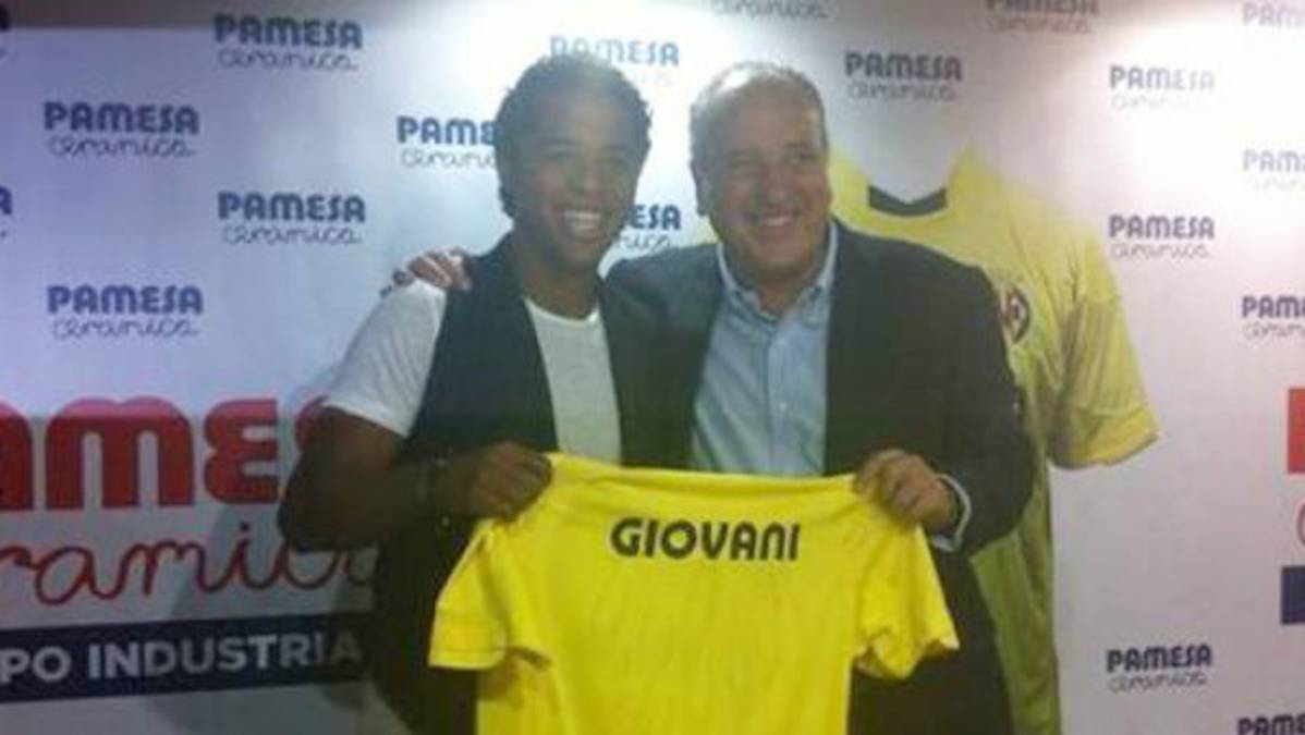 Gio Dos Santos fue presentado en el Villarreal