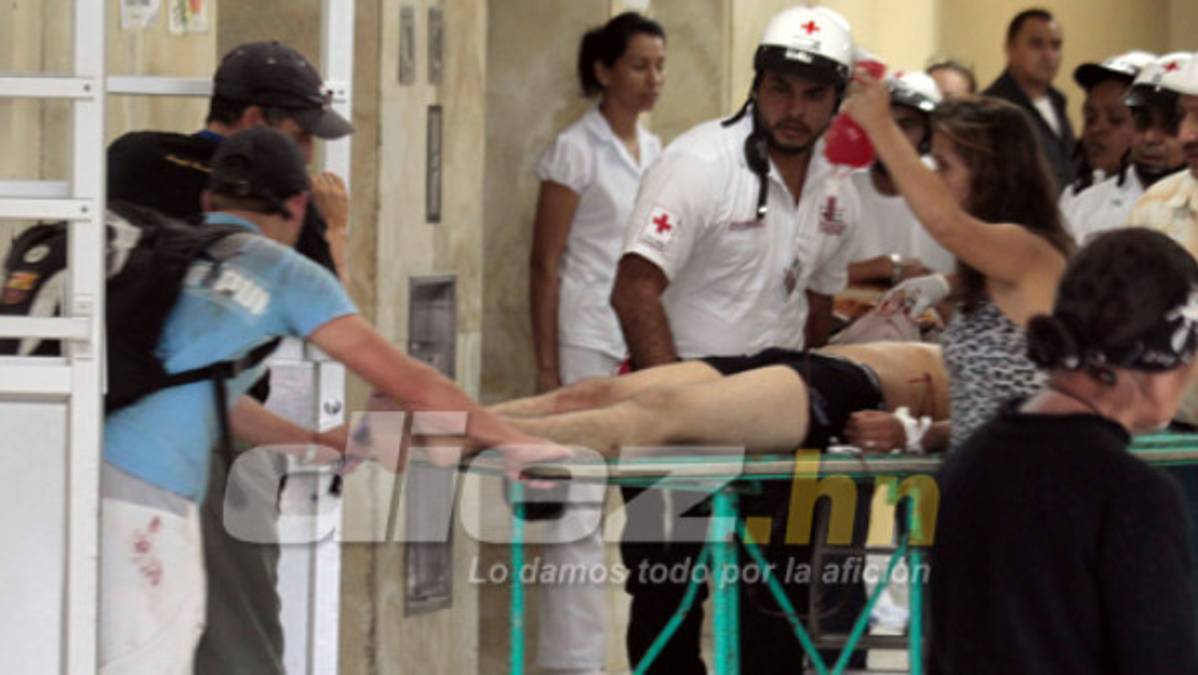 Atentan contra aficionados del Motagua