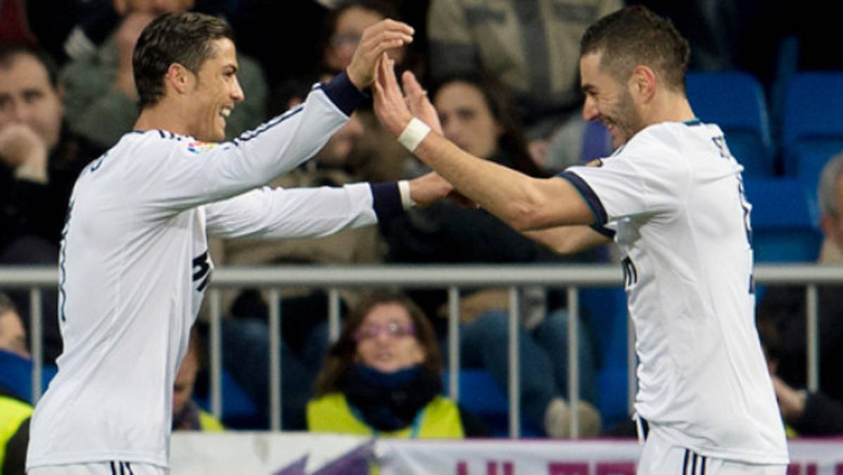Real Madrid golea de la mano de Cristiano