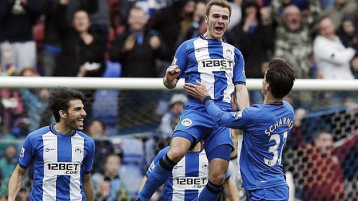 Wigan sigue sufriendo y está en zona roja