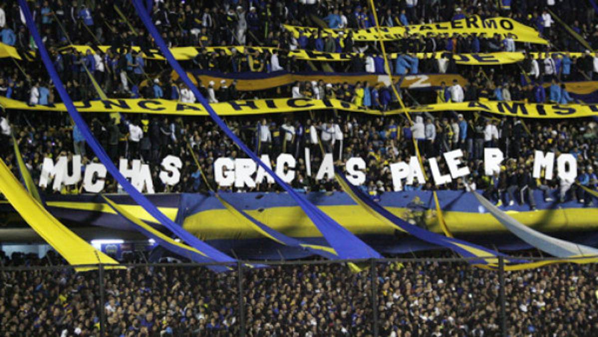 Palermo se despidió llorando de la Bombonera